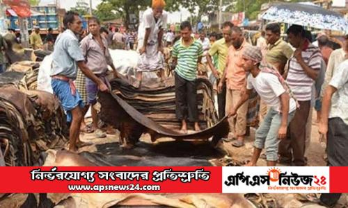 আর্থিক সংকটে সিলেটে চামড়া ব্যবসায়ীদের মাথায় হাত